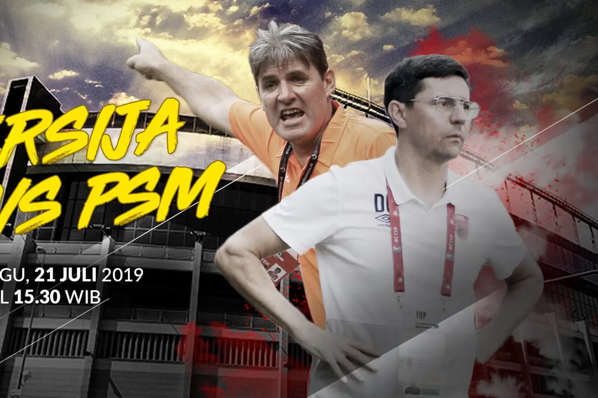 Final Piala Indonesia Leg 1: Duel Pelatih Persija Jakarta vs PSM Makassar