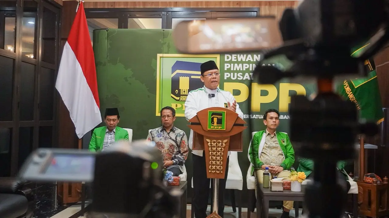 Ketua Umum Partai Persatuan Pembangunan (PPP), Muhamad Mardiono, membuka Musyawarah Cabang (Muscab) PPP se-Provinsi Sulawesi Barat, Kamis (25/6) (Istimewa)