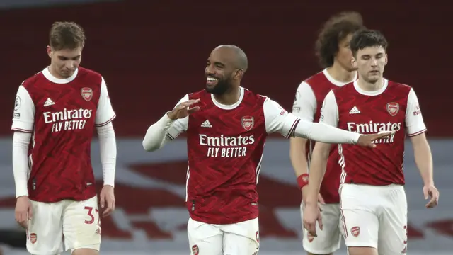Alexandre Lacazette - Arsenal - Liga Inggris