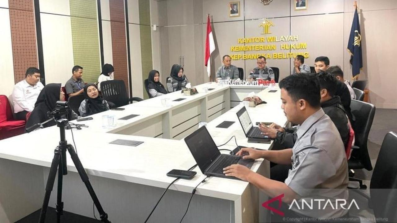 Kemenkumham Babel Sukses Harmonisasi Raperbup Belitung Timur untuk Tata Kelola Pajak Daerah