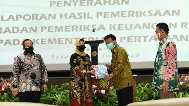 Mentan Bahagia Raih Penghargaan WTP