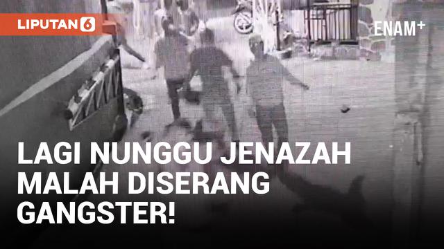 Sedang Menunggu Kedatangan Jenazah, Warga Malah Diserang Geng Motor