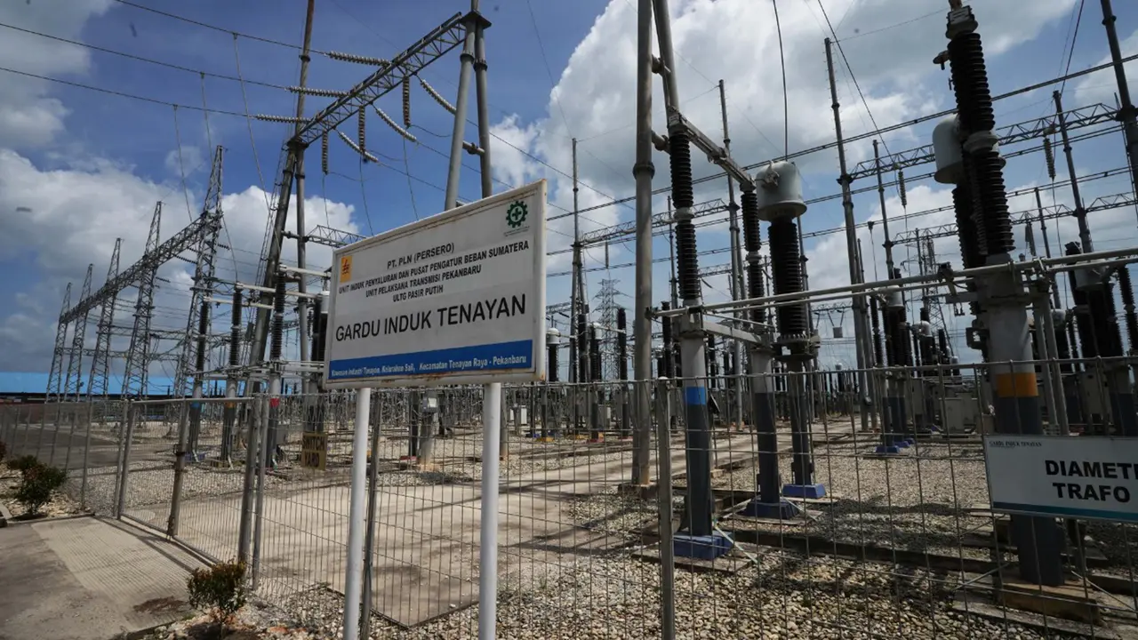 PLTU Tenayan di Riau