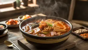 Resep Budae Jjigae Rumahan yang Hangat Menggugah Selera