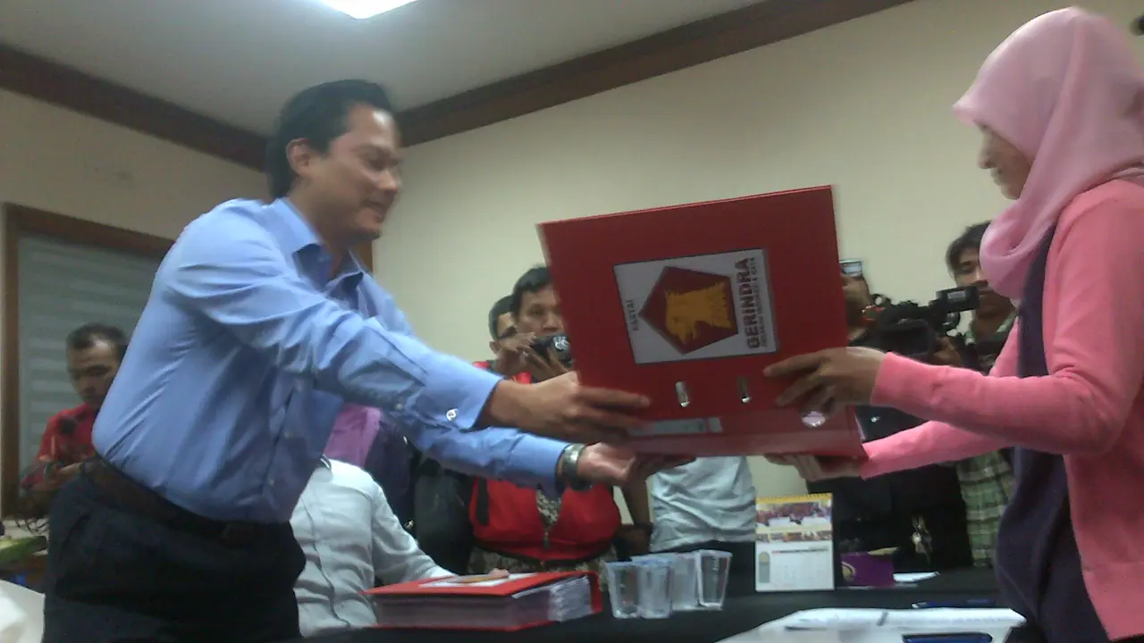 Gerindra lapor dana kampanye akhir