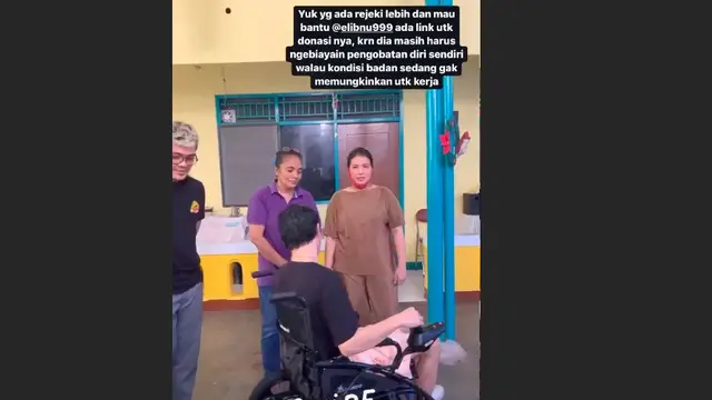 Tya Ariestya Jenguk El Ibnu