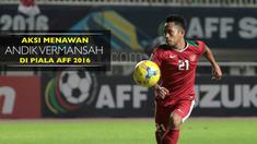 Andik Vermansah merupakan bagian penting Timnas Indonesia yang melaju hingga ke final kini, berikut aksi menawannya