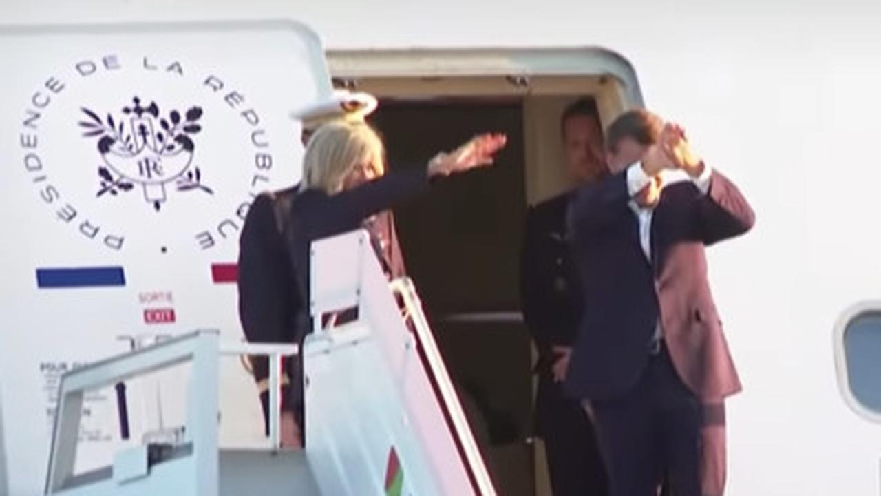 VIDEO: Presiden Macron Pamit Diantar Prabowo dan Didit, Beri Salam Sahabat