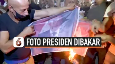 foto dibakar