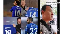 Seorang satpam bernama Handoko menjadi viral usai aksinya yang memprekdiksi kemenangan Maroko jadi juara Piala Dunia 2022 karena ada pemain Chelsea. (source: TikTok/Windarto_ash)