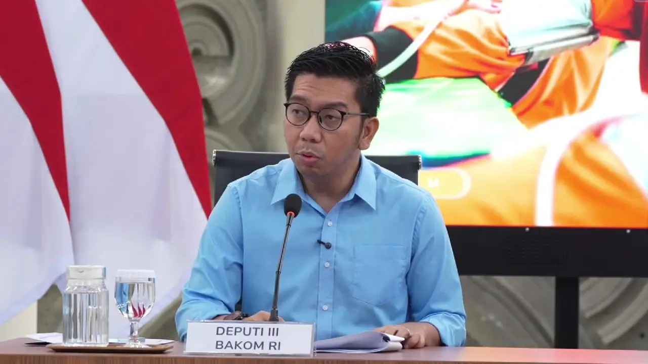 Deputi Bidang Kemitraan dan Hubungan Media Badan Komunikasi Pemerintah (Bakom RI), Kurnia Ramadhana