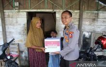 Mahasiswa STIK Salurkan Bantuan Banjir Aceh Barat, Wujud Nyata Kepedulian Polri