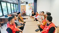 Ketua Umum Partai Solidaritas Indonesia (PSI) Kaesang Pangarep melakukan pertemuan dengan pengurus DPD PKS Surakarta (Istimewa)