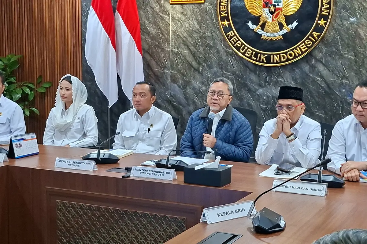 Menteri Koordinator Bidang Pangan Zulkifli Hasan