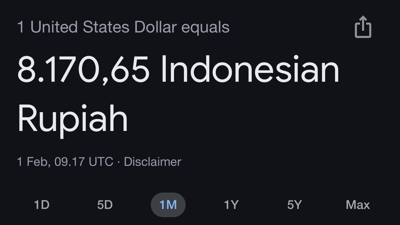 kurs rupiah