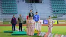 Keberhasilan ini semakin menegaskan kekuatan Indonesia di cabang atletik multievent sekaligus menambah kepercayaan diri kontingen Merah Putih dalam perburuan medali di SEA Games 2025. (Bola.com/Bagaskara Lazuardi)