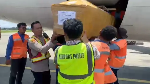 Jenazah Korban Penembakan KKB di Muliama Diterbangkan ke Kupang