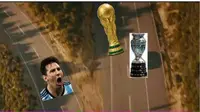 Messi memang tak pernah berjodoh dengan gelar internasional