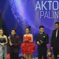 Ricky Harun memberikan sambutan saat meraih penghargaan di SCTV Awards 2015, Jakarta, Sabtu (28/11/2015). Ricky menjadi Pemenang Kategori Nominasi Aktor Utama Paling Ngetop. (Liputan6.com/Helmi Afandi)