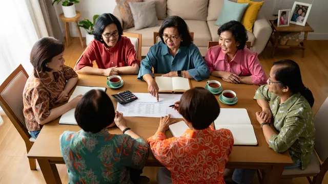 Kegiatan Arisan Produktif Selain Kumpul dan Makan (Foto: Reve.com)