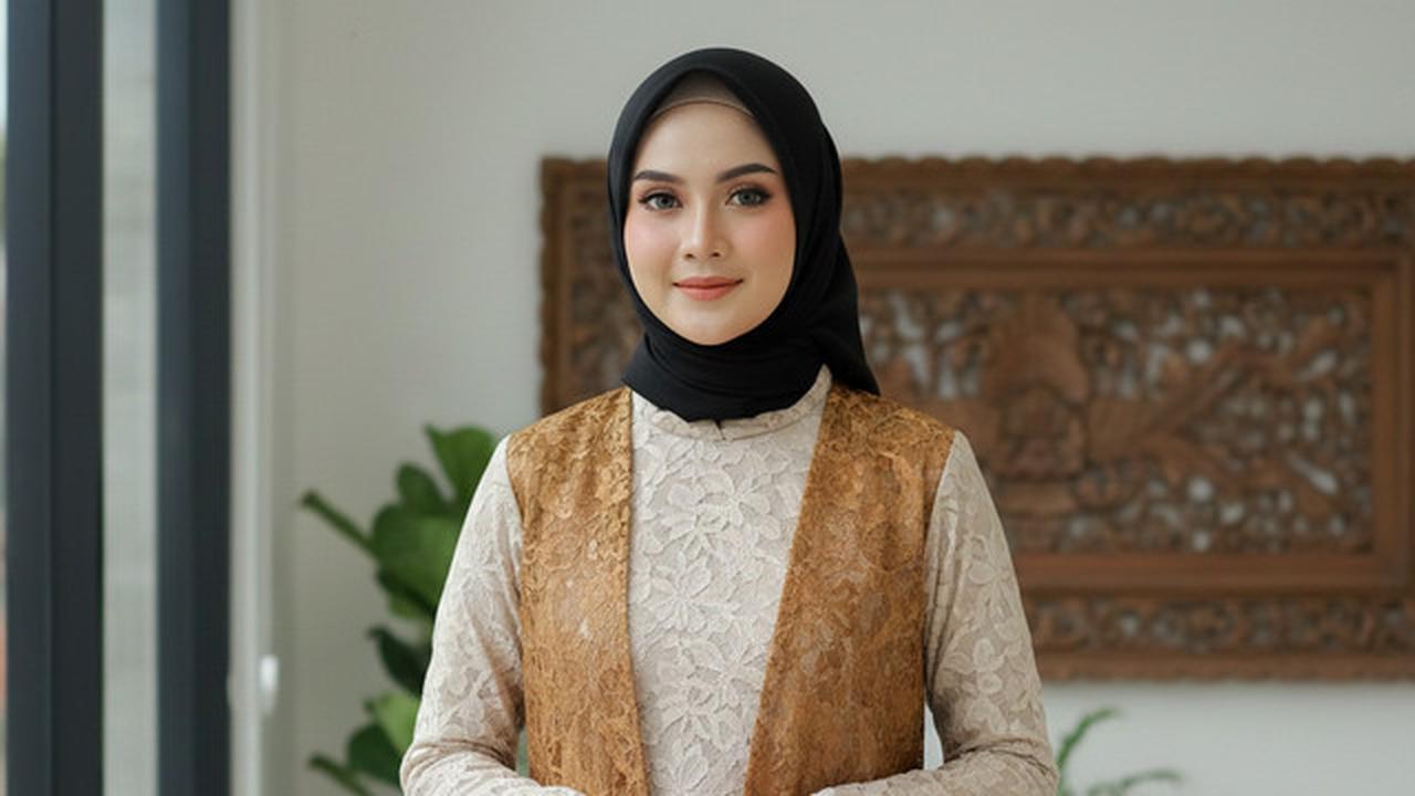 7 Model Gamis Brokat Copotan dengan Tampilan Fleksibel, Cocok untuk Acara Resmi hingga Santai