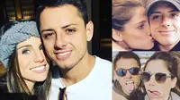 Dalam akun instagram Chicharito, pemain ini memperlihatkan kehidupan barunya di Leverkusen, Jerman, bersama sang kekasih Lucia Villalon. (SUMBER FOTO: Instagram)