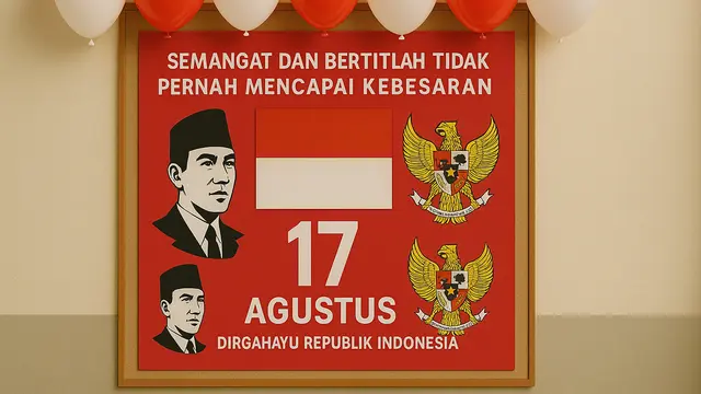 Dekorasi Kelas 17 Agustus yang Unik dan Mudah