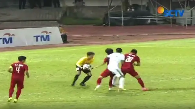 Timnas Indonesia harus puas berbagi angka dengan Vietnam pada laga SEA Games 2017 di Stadion Sepak Bola Selayang, Selangor, Malaysia.