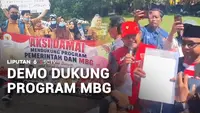 Massa Dukung Program Makan Bergizi Gratis, Minta Pemerintah Lanjutkan Program