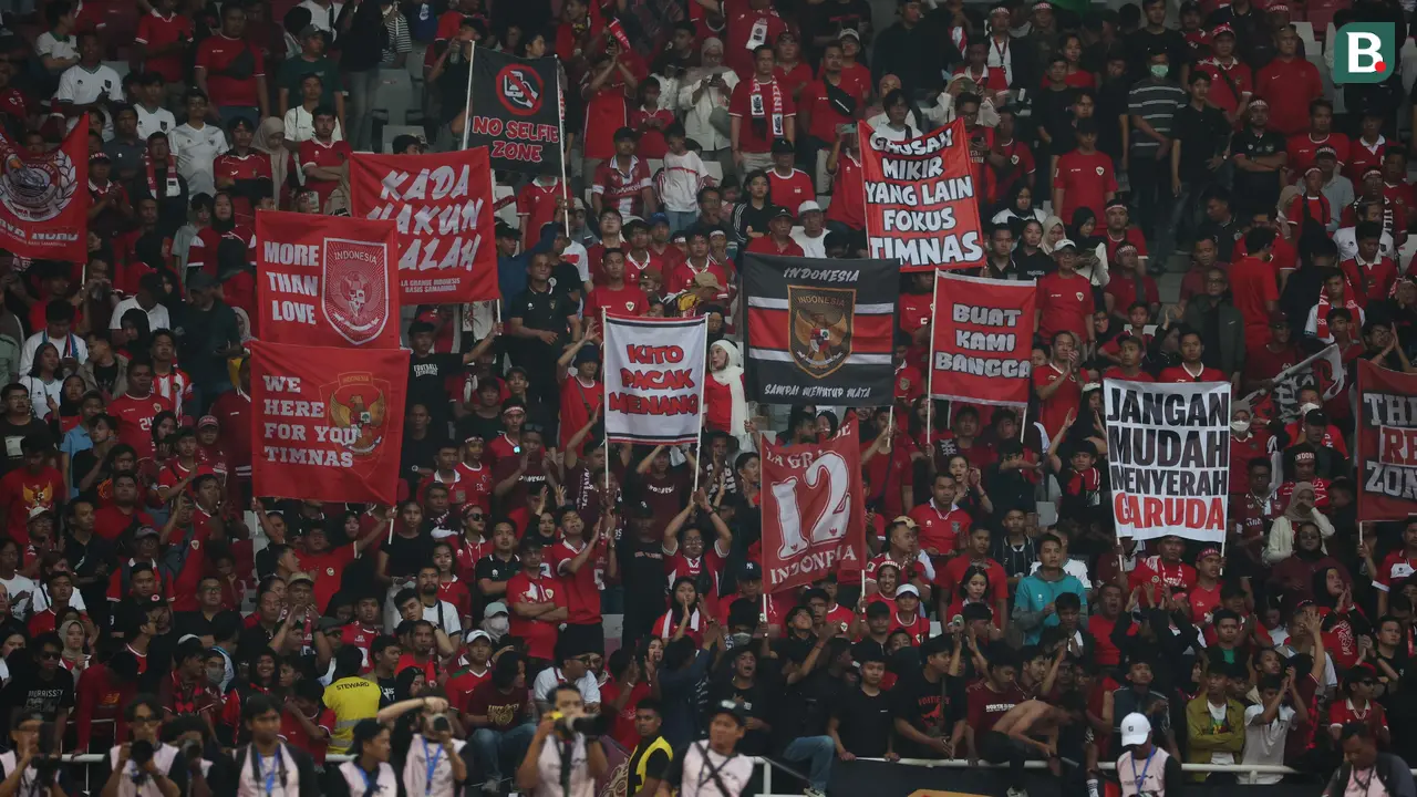 Pesan positif dalam laga Timnas Indonesia Vs Irak