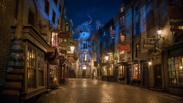 Berkunjung ke Sekolah Sihir Hogwarts di Universal Studio Orlando