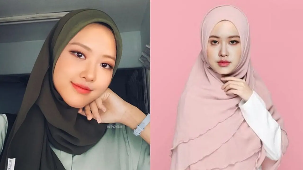 6 Editan Foto Rose Blackpink Pakai Hijab, Fans Senyum Lebar - Hot