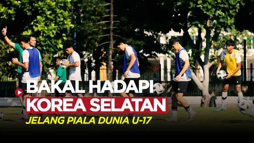 VIDEO: Persiapan Timnas Indonesia U-17 Jelang Piala Dunia U-17, Bakal Tanding Lawan Korea Selatan