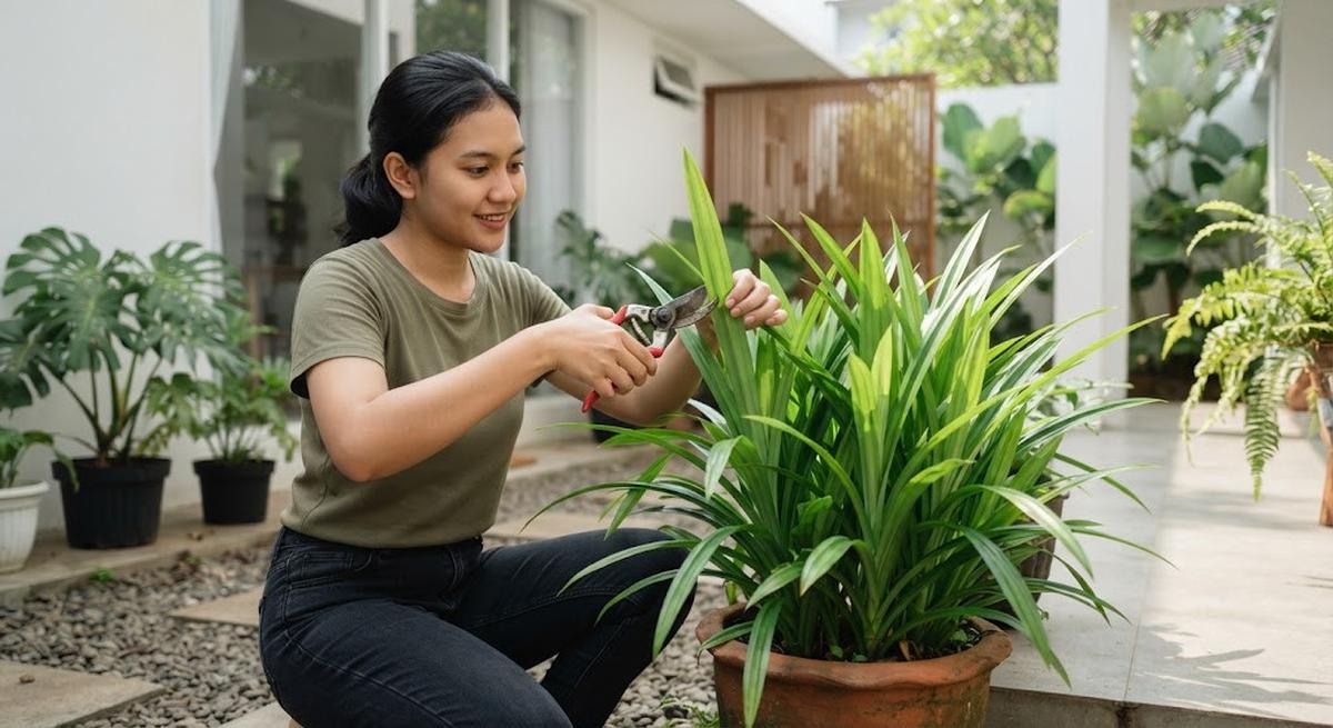 Cara Memangkas Tanaman Pandan