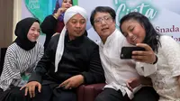 Sabyan, Opick, Erwin Gutawa, dan Aura Gutawa (Foto: Deki Prayoga/Bintang.com)