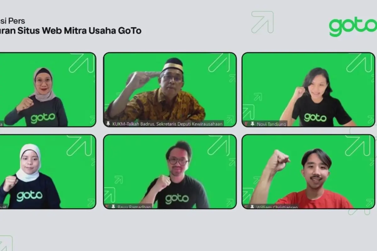 PT GoTo Gojek Tokopedia Tbk (GoTo) meluncurkan situs web Mitra Usaha GoTo www.mitrausahagoto.com.