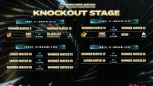 Jadwal dan Live Streaming M4 World Championship Knockout Stage di Vidio, 11-14 Januari 2023. (Sumber : dok. vidio.com)