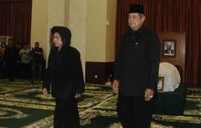 Presiden SBY dan Ibu Ani melayat Sudomo