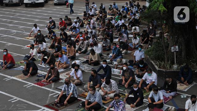Masjid Cut Meutia Gelar Salat Jumat di Masa PSBB Transisi