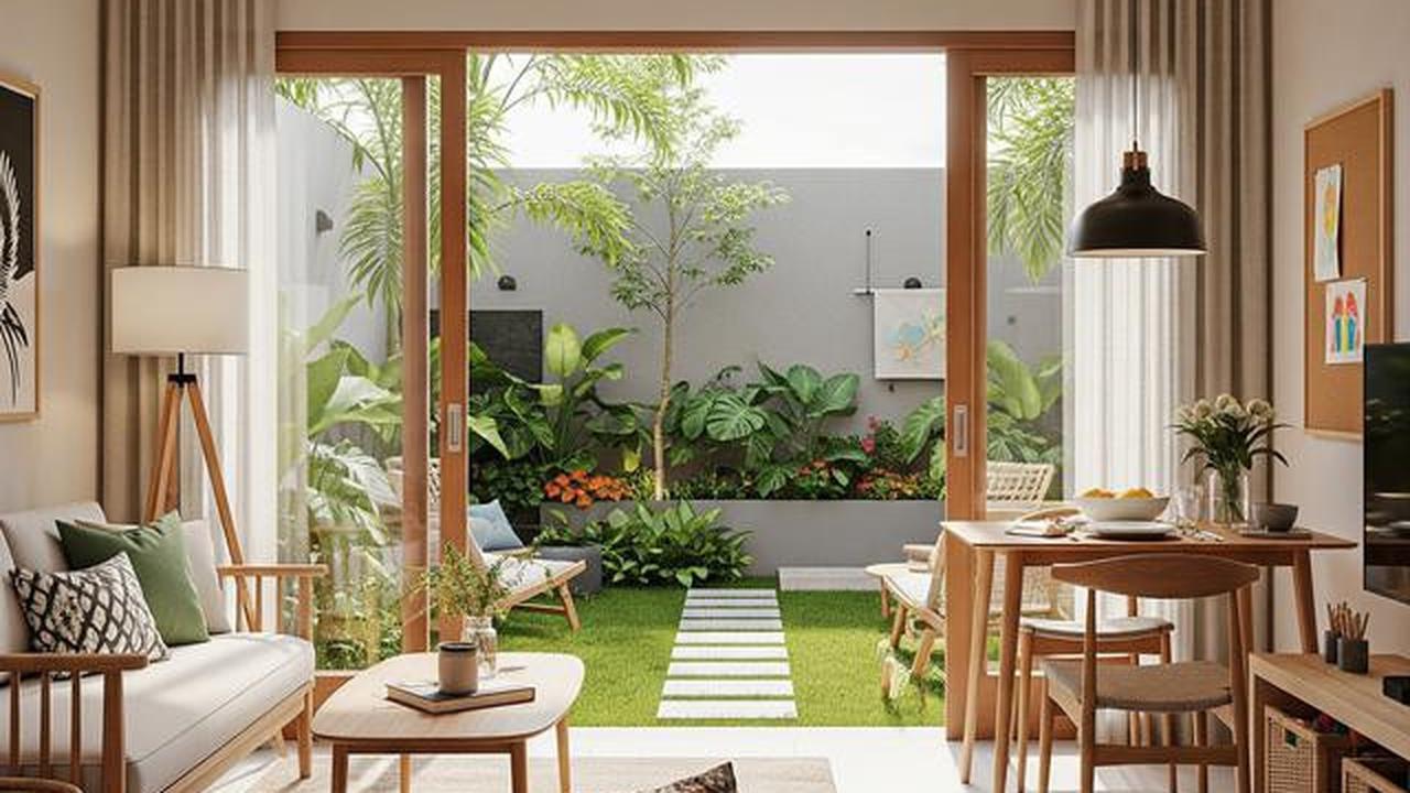 9 Desain Rumah Kecil tapi Tetap Cocok untuk Keluarga dengan Dua Anak, Hunian Nyaman