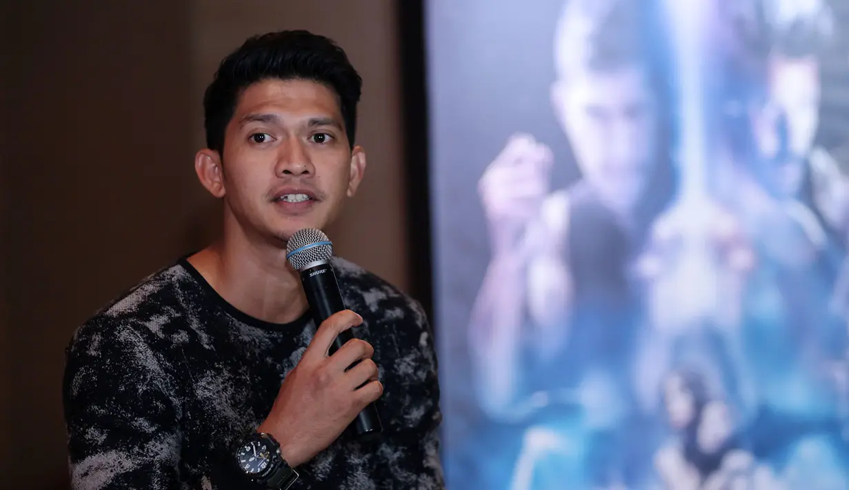 Untuk kesekian kalinya aktor laga Iko Uwais kembali terlibat dalam film produksi Hollywood. Dalam film garapan sutradara Liam O'Donnell, suami Audy Item juga menjadi koreografi dan aktor. (Deki Prayoga/Bintang.com)
