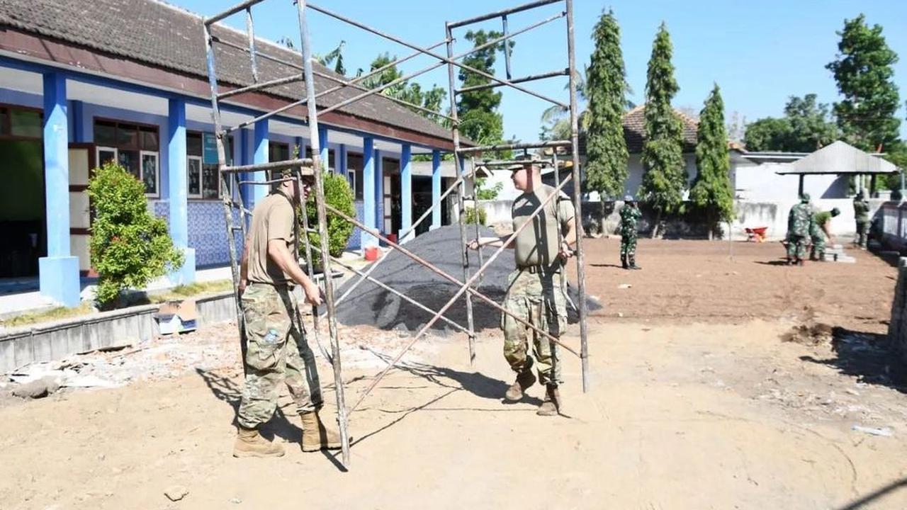Kegiatan yang melibatkan banyak sosok tentara gagah nan cakap itu diketahui berlangsung pada Sabtu (26/8) silam.