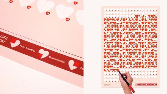Kalender Unik Yang Bisa Memperlihatkan Kebahagiaan Anda