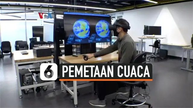 VIDEO: Teknologi Realitas Virtual 3D Untuk Pemetaan Cuaca