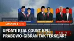 Proses penghitungan suara Pilpres 2024 di KPU masih terus berlangsung. Hingga pukul 04.00 dini hari tadi telah masuk 77,41 persen suara dengan pasangan Calon Presiden nomor urut 2, Prabowo Subianto-Gibran Rakabuming Raka unggul dari dua paslon lainny...