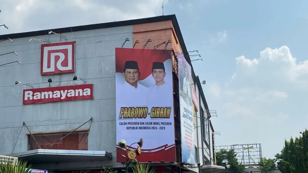 Baliho Prabowo-Gibran