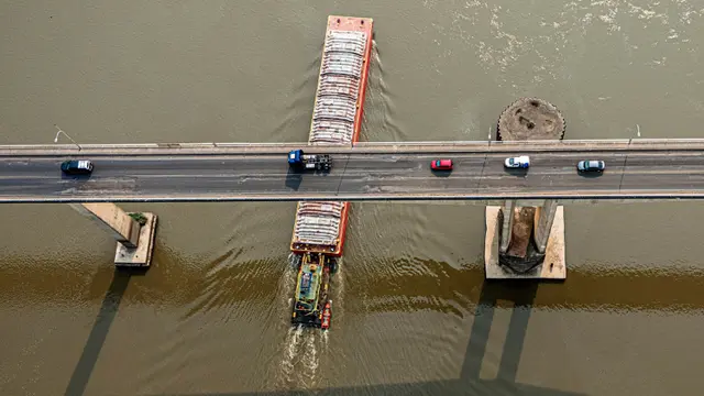 Debit Air Sungai Sungai Paraguay Turun ke Titik Terendah