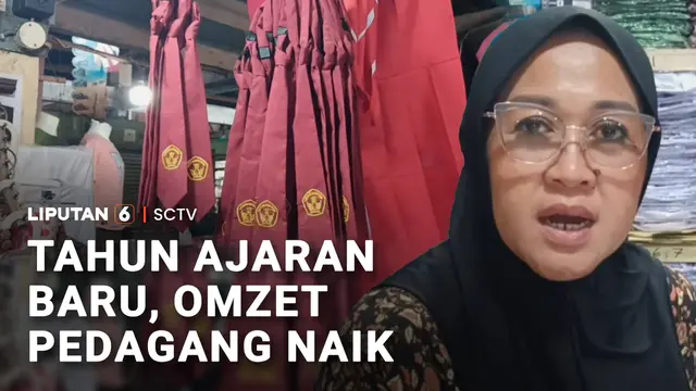 Musim Masuk Sekolah Dongkrak Omzet Pedagang Seragam