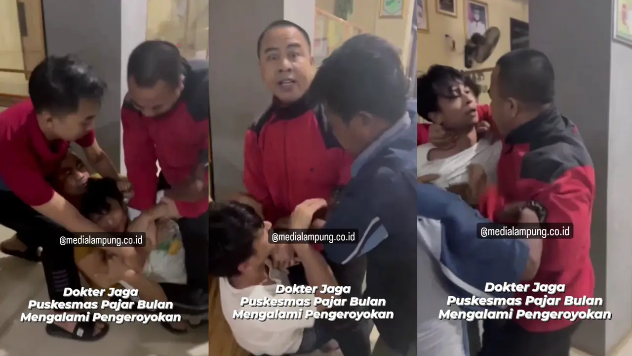 Viral Pasien Keroyok Dokter di Puskesmas Pajar Bulan, Lampung