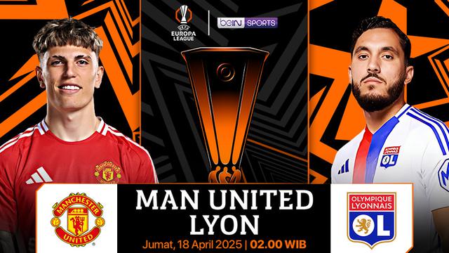 Saksikan Live Streaming Liga Europa: Manchester United vs Lyon Babak 8 Besar di Vidio